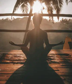 Ảnh minh họa mẫu website pilates, bố cục tầm nhìn